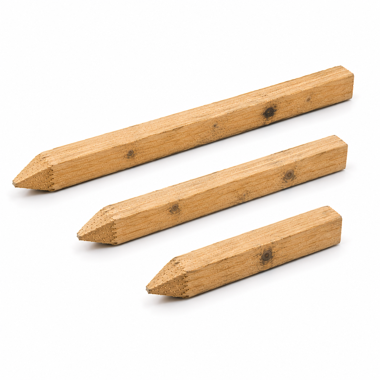Wooden Marking Out Stakes – 300, 500 & 600mm