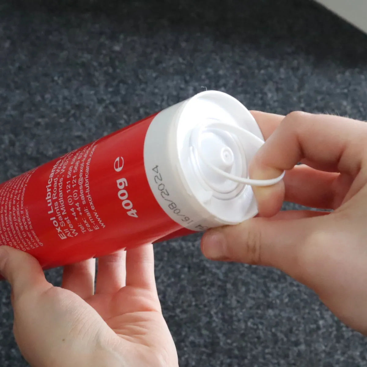 Red Lithium Complex Grease - 400g Cartridge