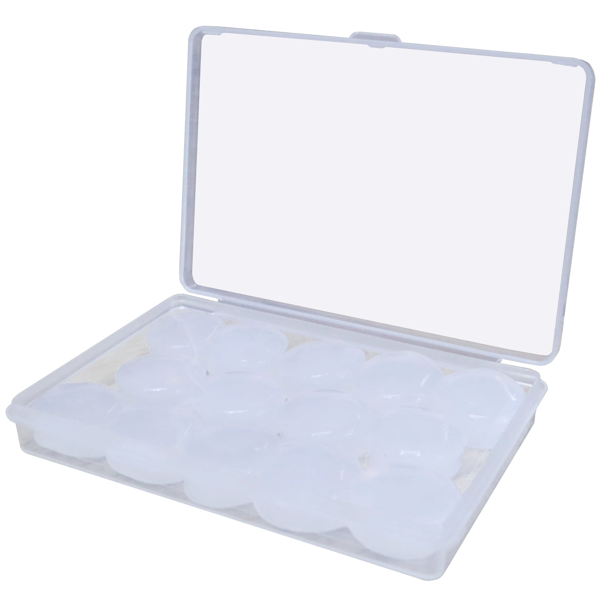 Clear Silicone Earplugs - Water Resistant