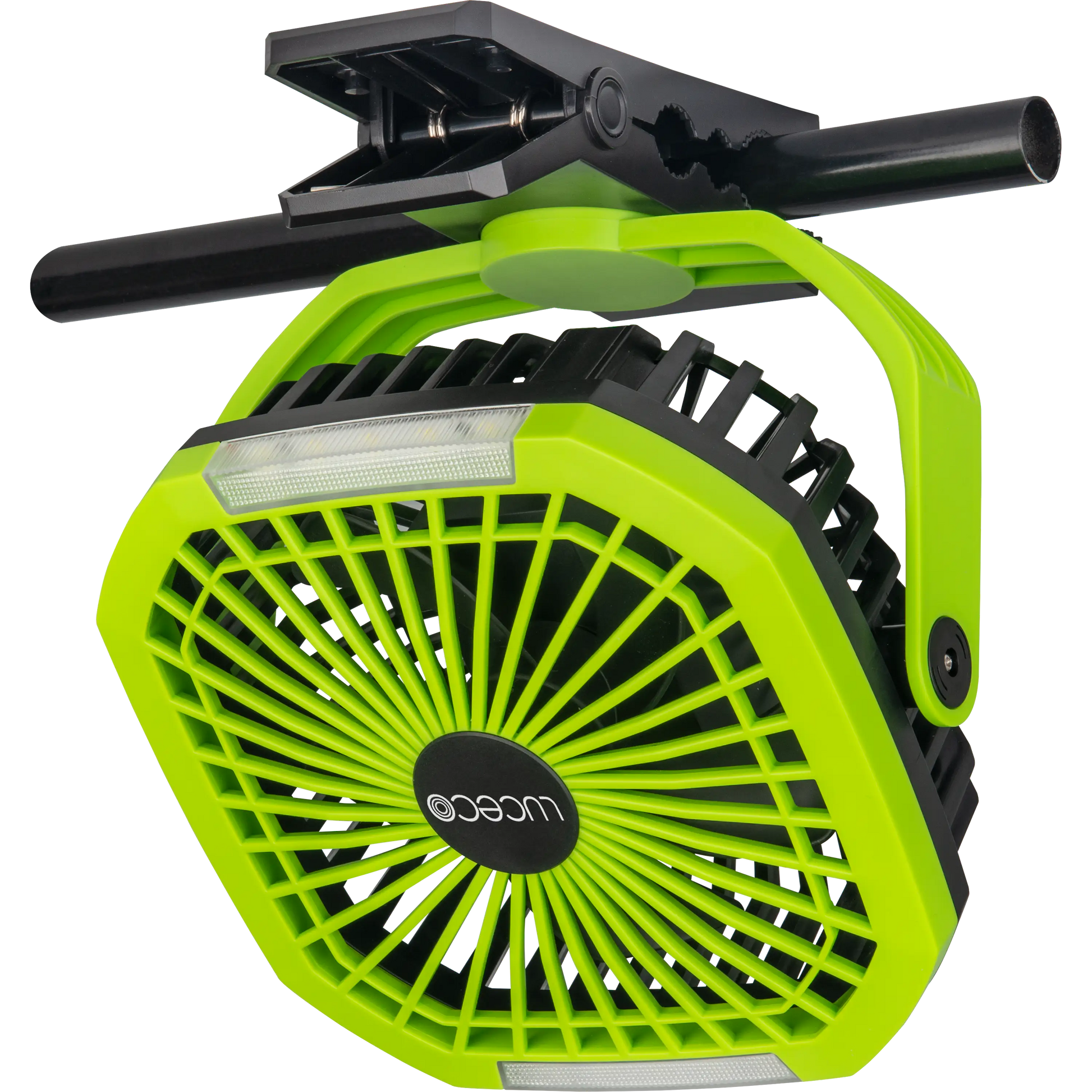 LED Rechargeable 6W Magnetic Clamp Fan Light