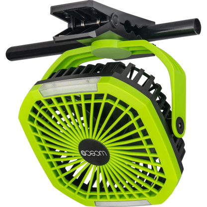 LED Rechargeable 6W Magnetic Clamp Fan Light