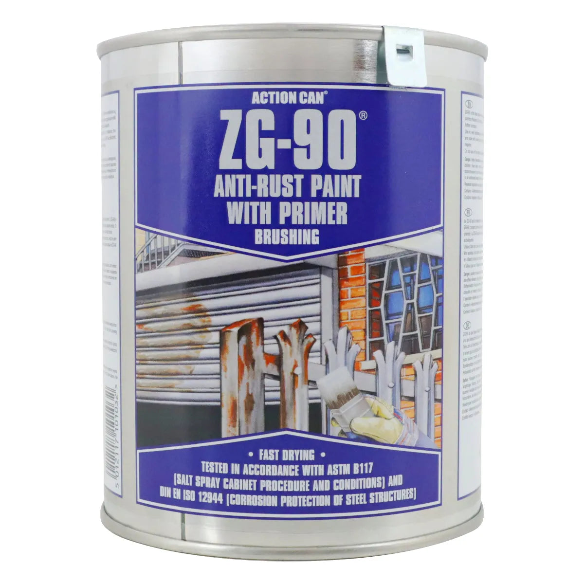 ZG-90 Anti-Rust Paint with Primer - 900ml (Black)