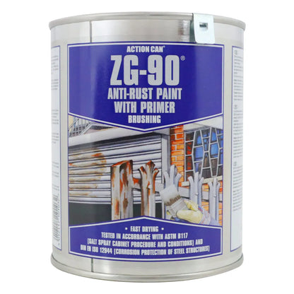 ZG-90 Anti-Rust Paint with Primer - 900ml (Black)