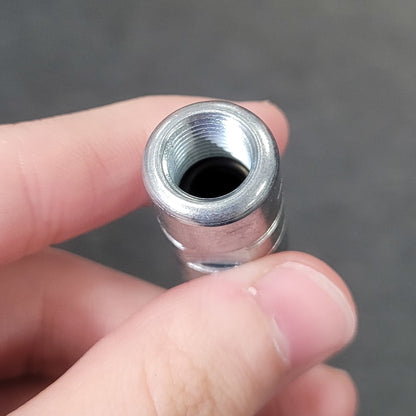4 Jaw Hydraulic Grease Connector - Grease Gun End