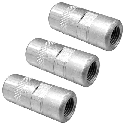 4 Jaw Hydraulic Grease Connector - Grease Gun End