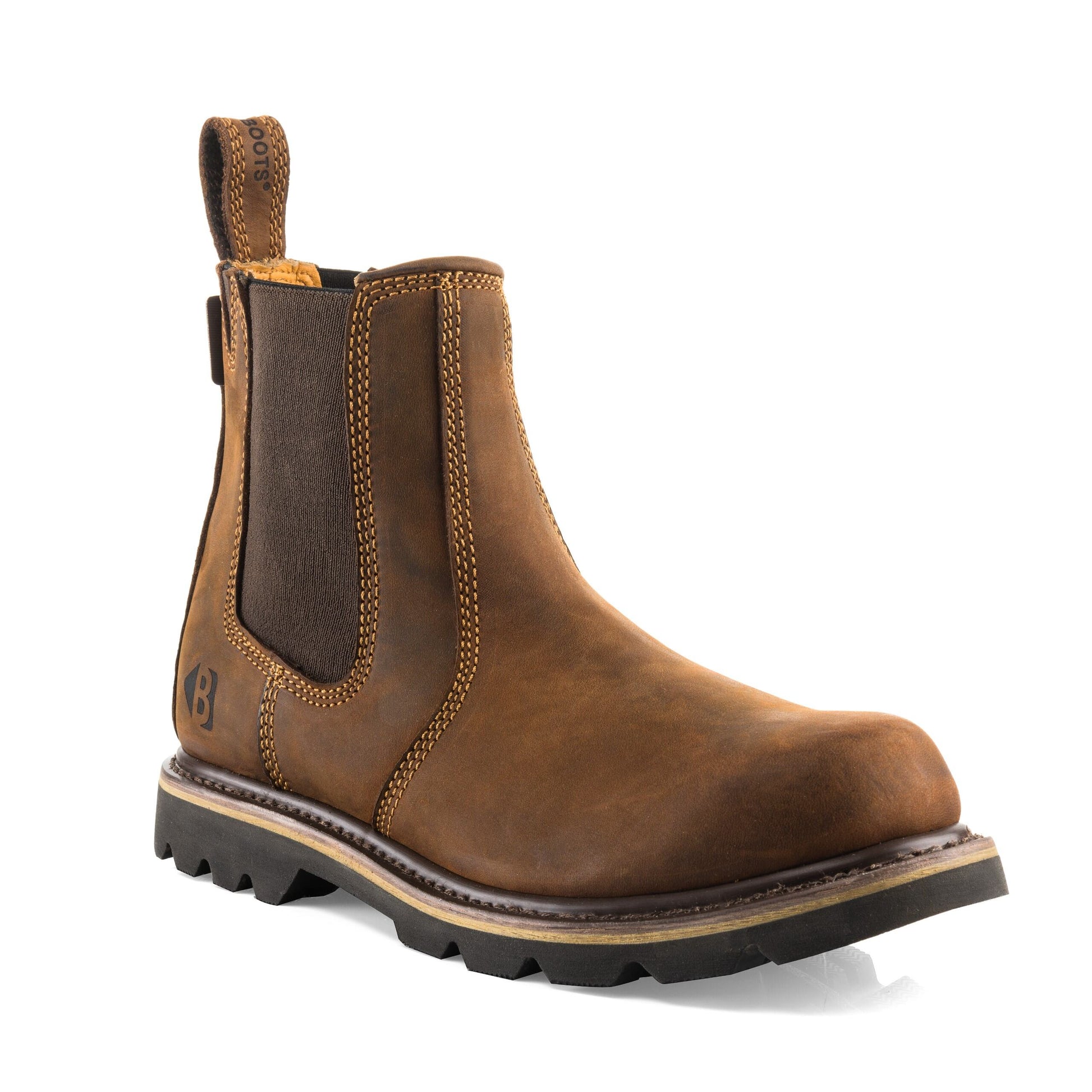 Leather Non-Safety Dealer Boots - B1300