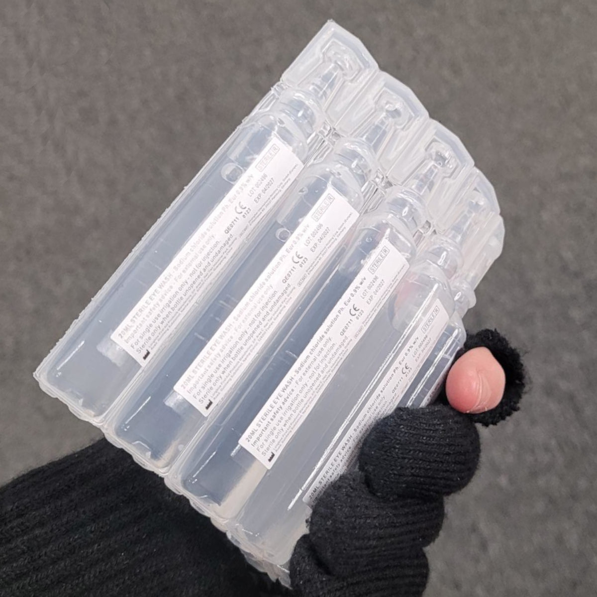 Eye Wash Pods 20ml – Sterile Saline