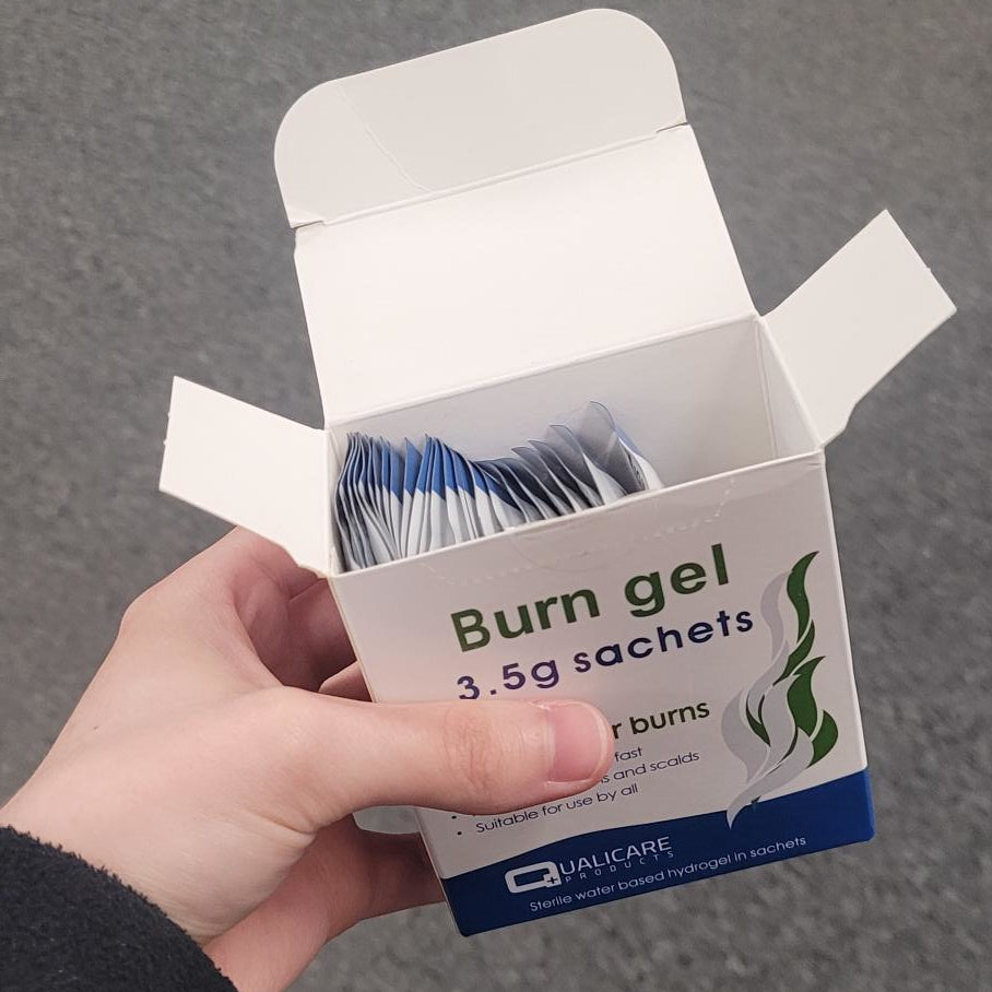 Burn Gel Blots 3.5g – Box of 25 Sterile Dressings