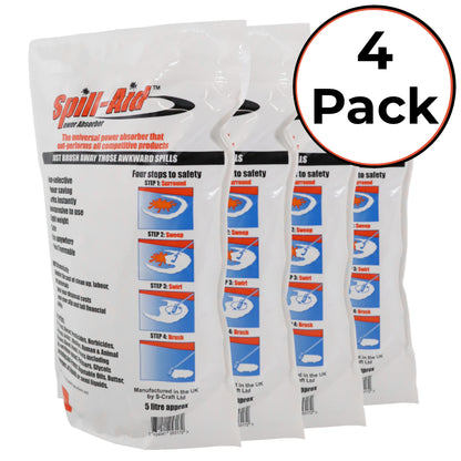 Spill-Aid Power Absorber - 5L Powder Absorbent