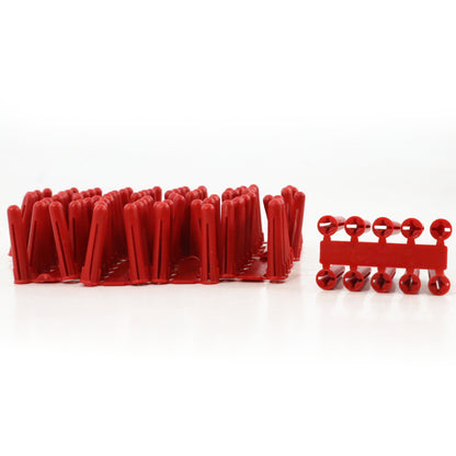 30mm Plastic Plugs - 10 Boxes of 100pc