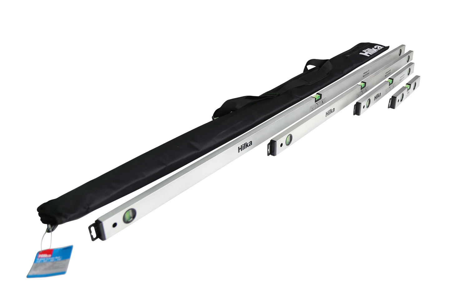 4 pce Spirit Level Set – 12", 24", 48", 72"