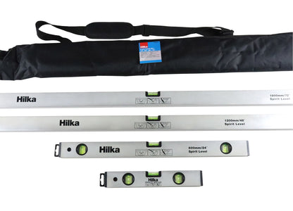4 pce Spirit Level Set – 12", 24", 48", 72"