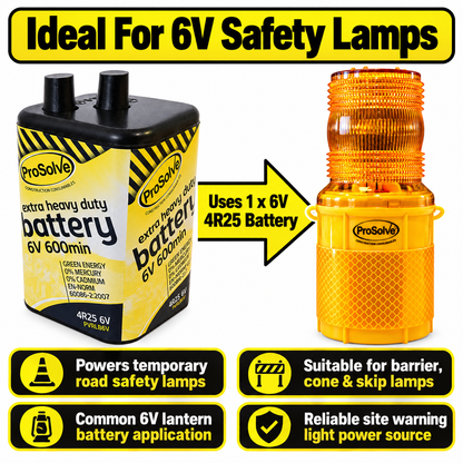 6V Extra Heavy Duty Battery – 4R25