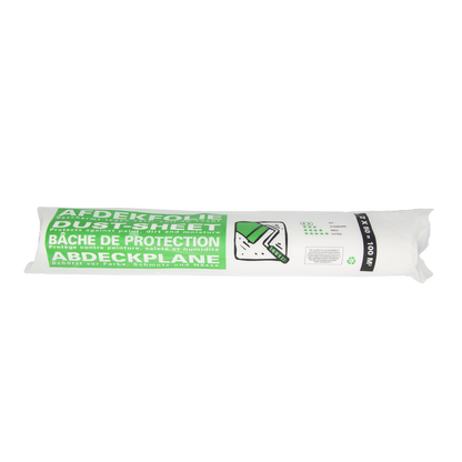 Decorating Plastic Dust Sheet Rolls 2M x 50M