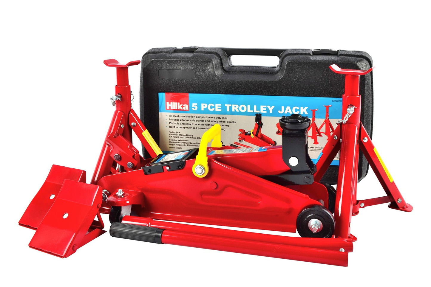 2 Tonne Trolley Jack Kit in Case