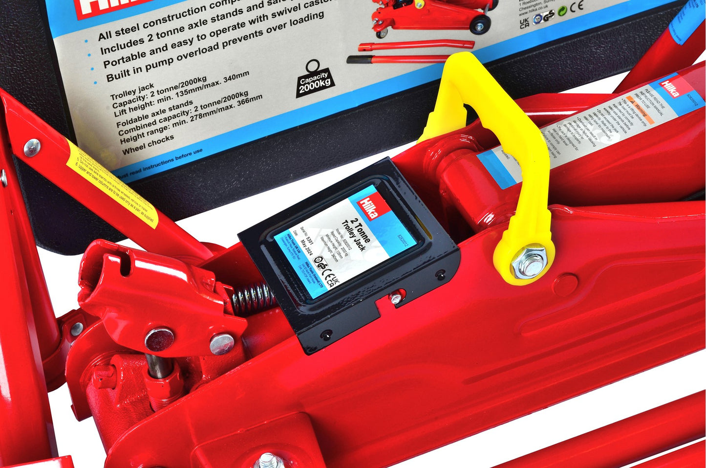 2 Tonne Trolley Jack Kit in Case