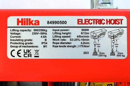 500kg Electric Hoist
