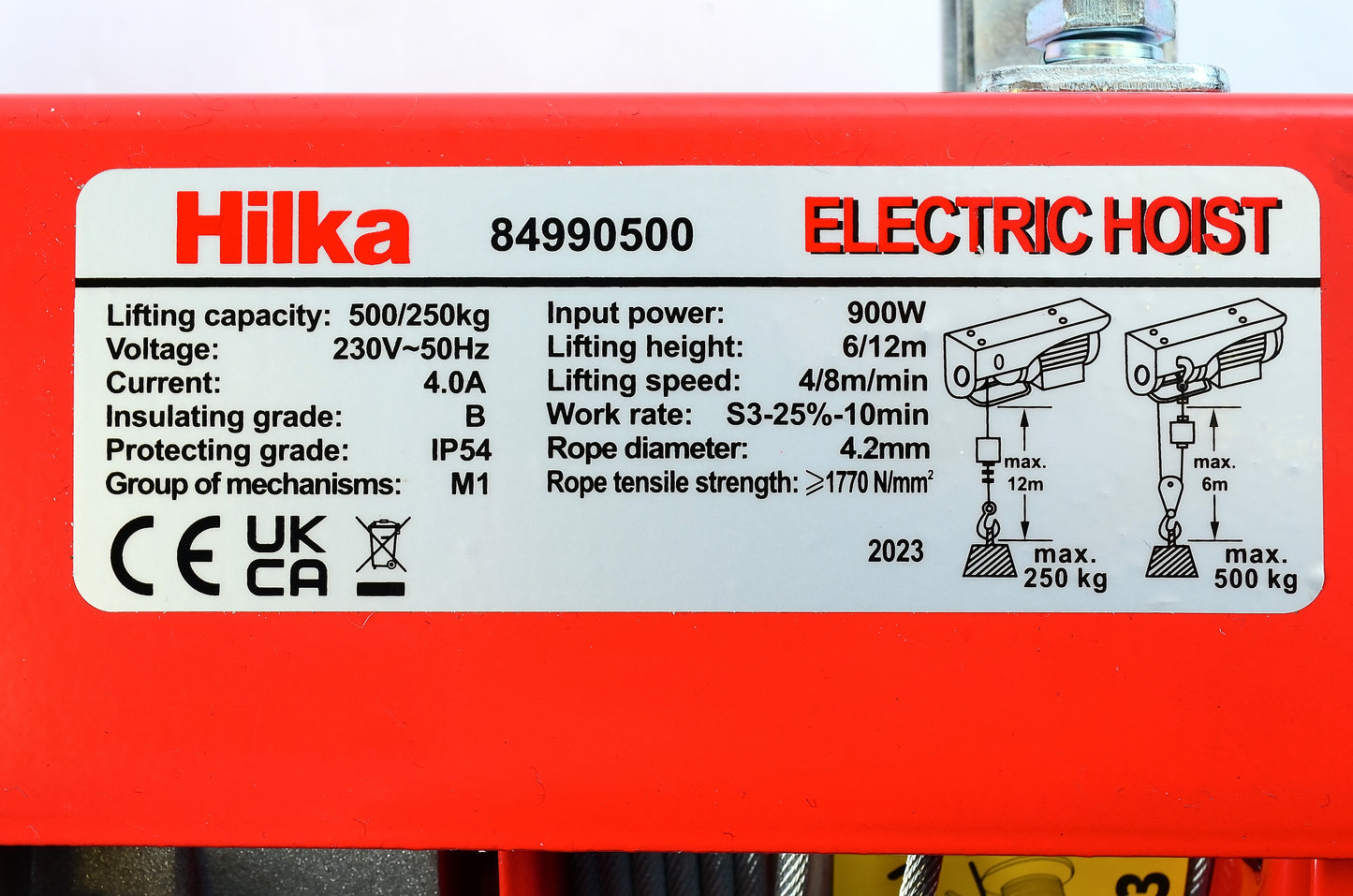 500kg Electric Hoist