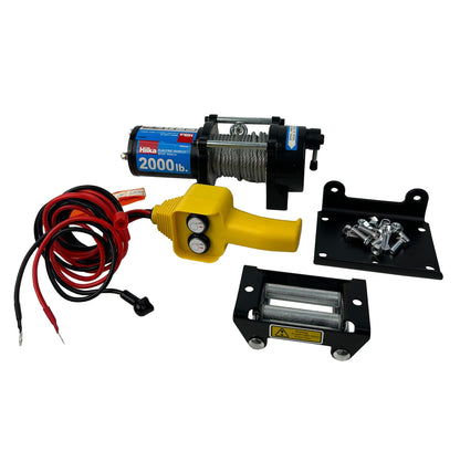 900kg (2000lb) Electric Vehicle / Boat Winch – 12V
