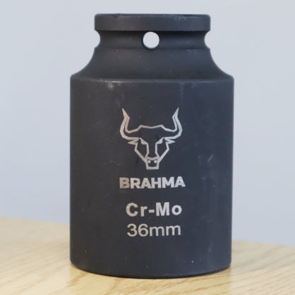 Brahma 36mm Deep Impact Socket - 1/2" Square Drive