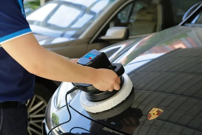 Car Polisher Twin Handle – 245mm 110W Random Orbital