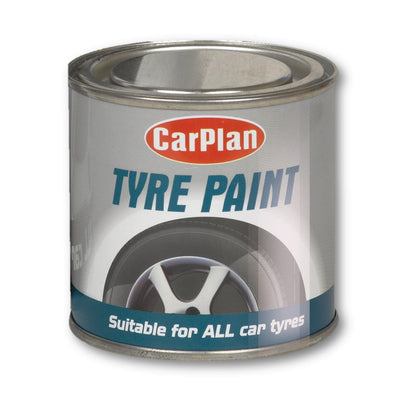 Tyre Paint Flexible Black Rubber Coating – 250ml & 5L