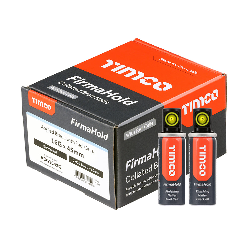 Angled Brad Nails + BFC Fuel Cells - 32-64mm