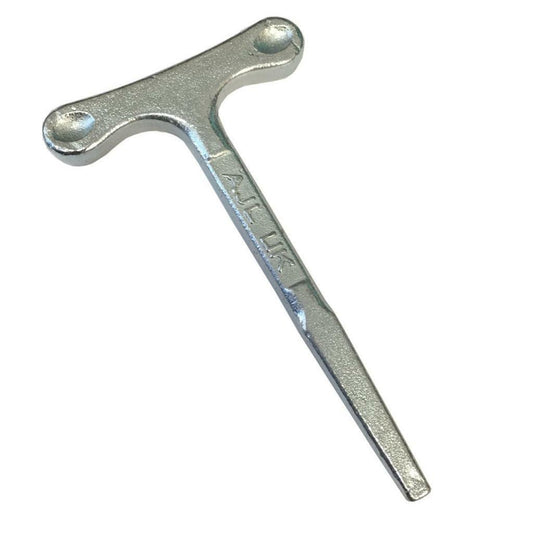 5" Tee Key - Zinc Plated Steel