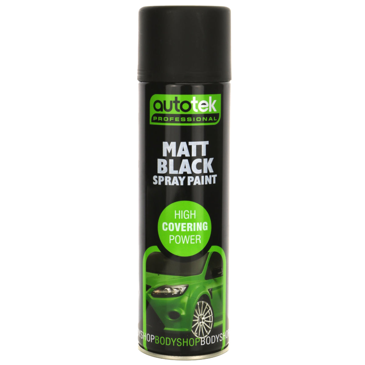 Matt Black Spray Paint - 500ml Aerosol