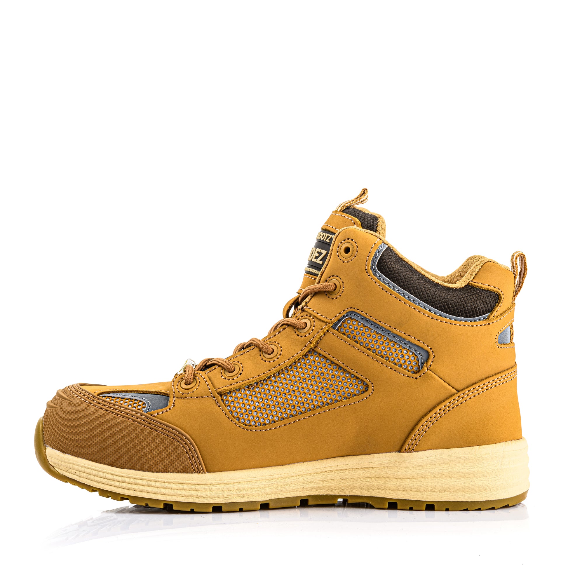 Tradez Lace-Up Boots - BAZHY Honey
