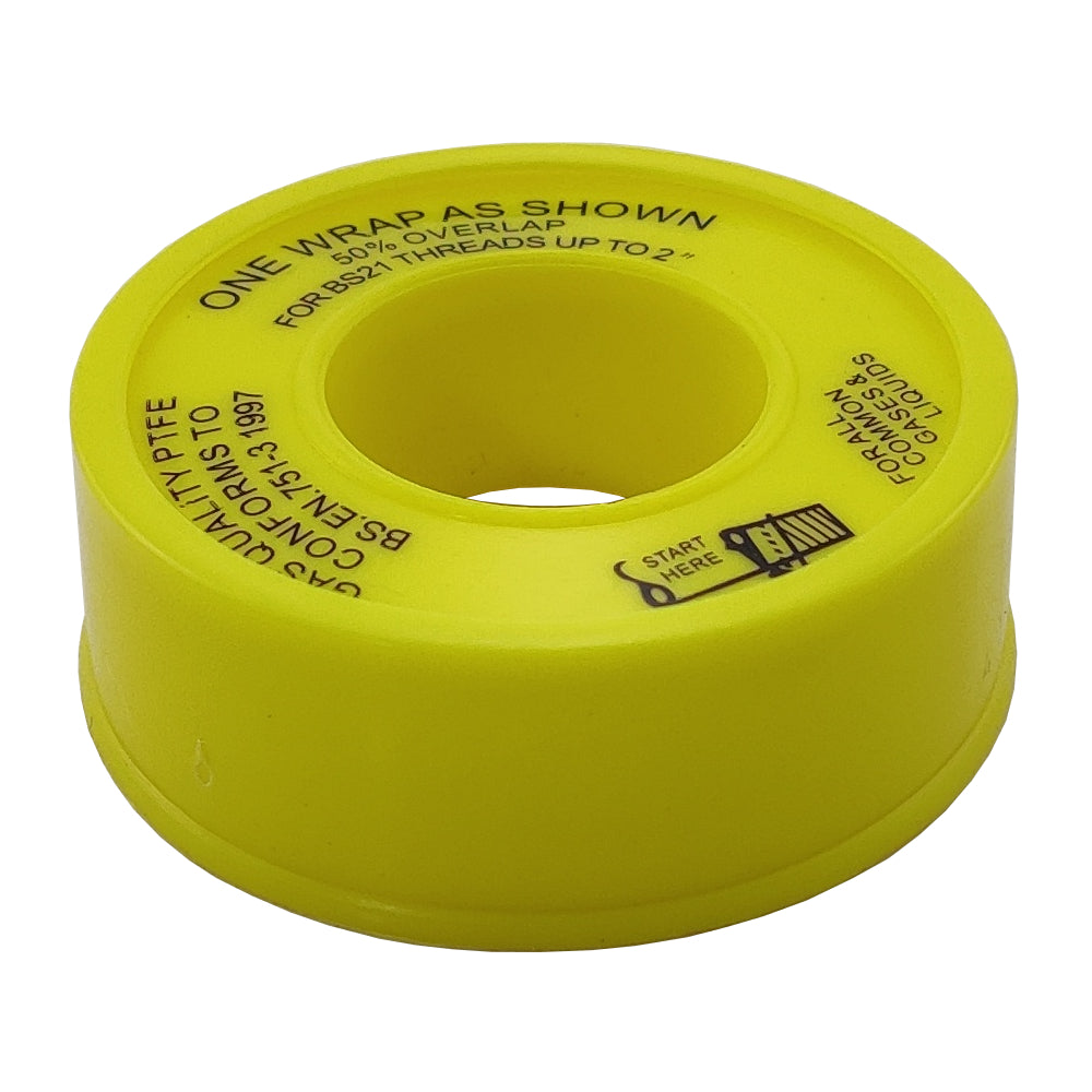 Gas PTFE Tape - 12mm x 5m