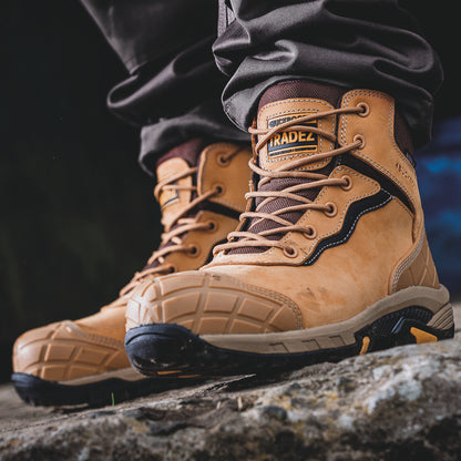BuckBootz Tradez Lace-Up Boots