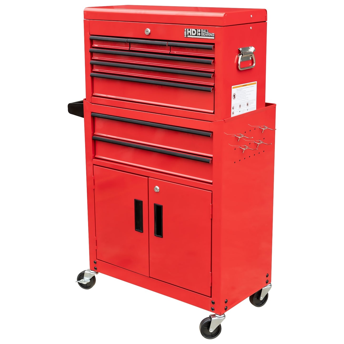 Tool Chest 8 Drawer – Heavy Duty Steel Combination Set with Lock