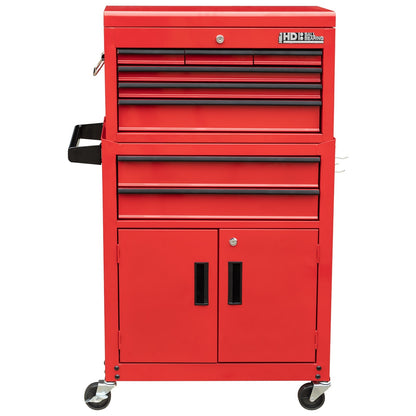 Tool Chest 8 Drawer – Heavy Duty Steel Combination Set with Lock