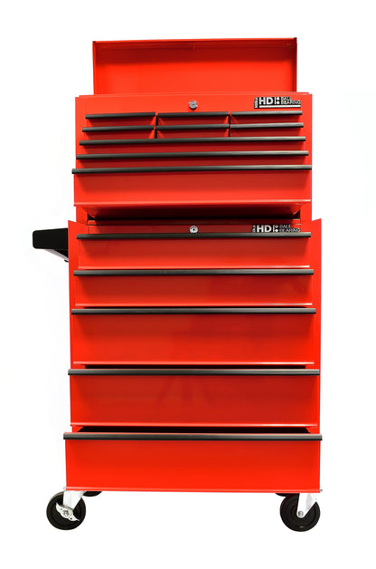 Tool Chest 14 Drawer – Heavy Duty Steel Combination Set with Lock
