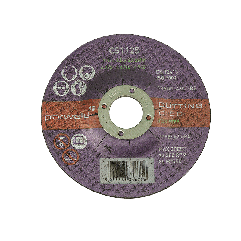 125 x 2.5mm Cutting Discs – Stainless Steel Cutting Discs