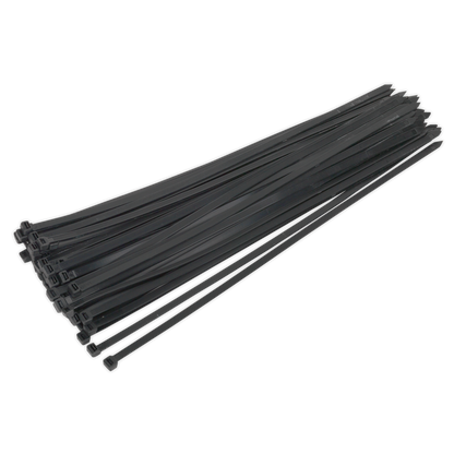 Black Cable Ties – Multiple Sizes, Bags of 100