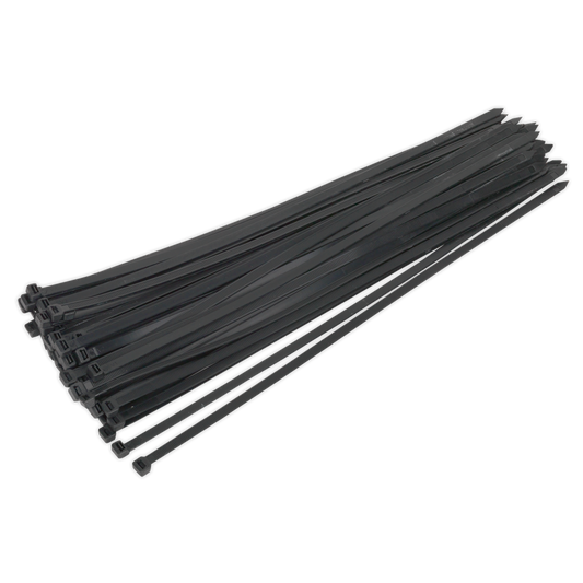 Black Cable Ties – Multiple Sizes, Bags of 100