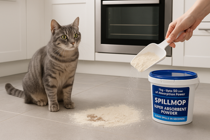 SpillMop Absorbent Powder – 1, 2 & 4 kg Buckets