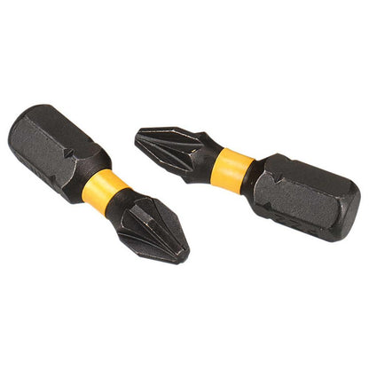 DEWALT Impact Torsion PZ2 Bits 25mm - 25pc