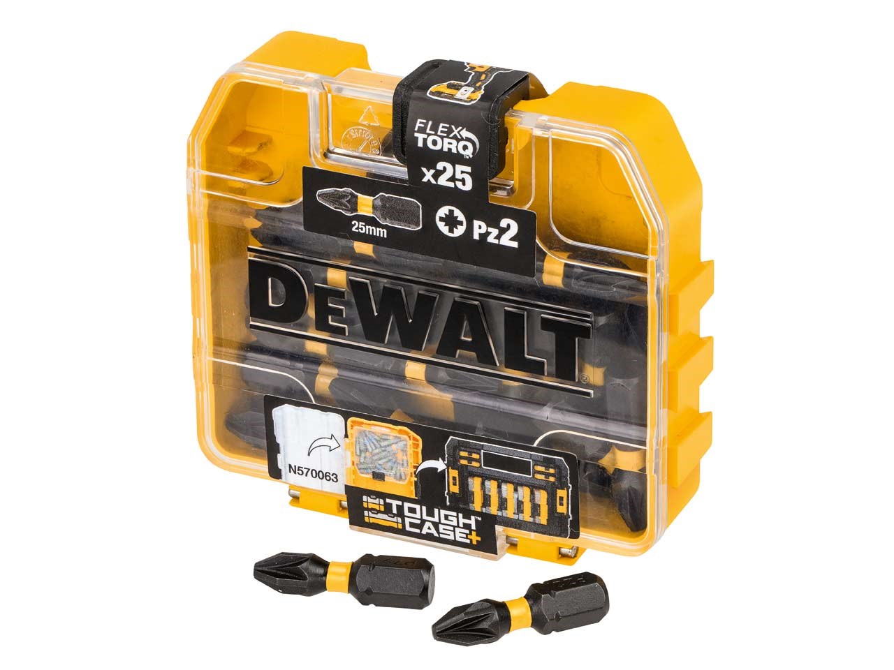DEWALT Impact Torsion PZ2 Bits 25mm - 25pc