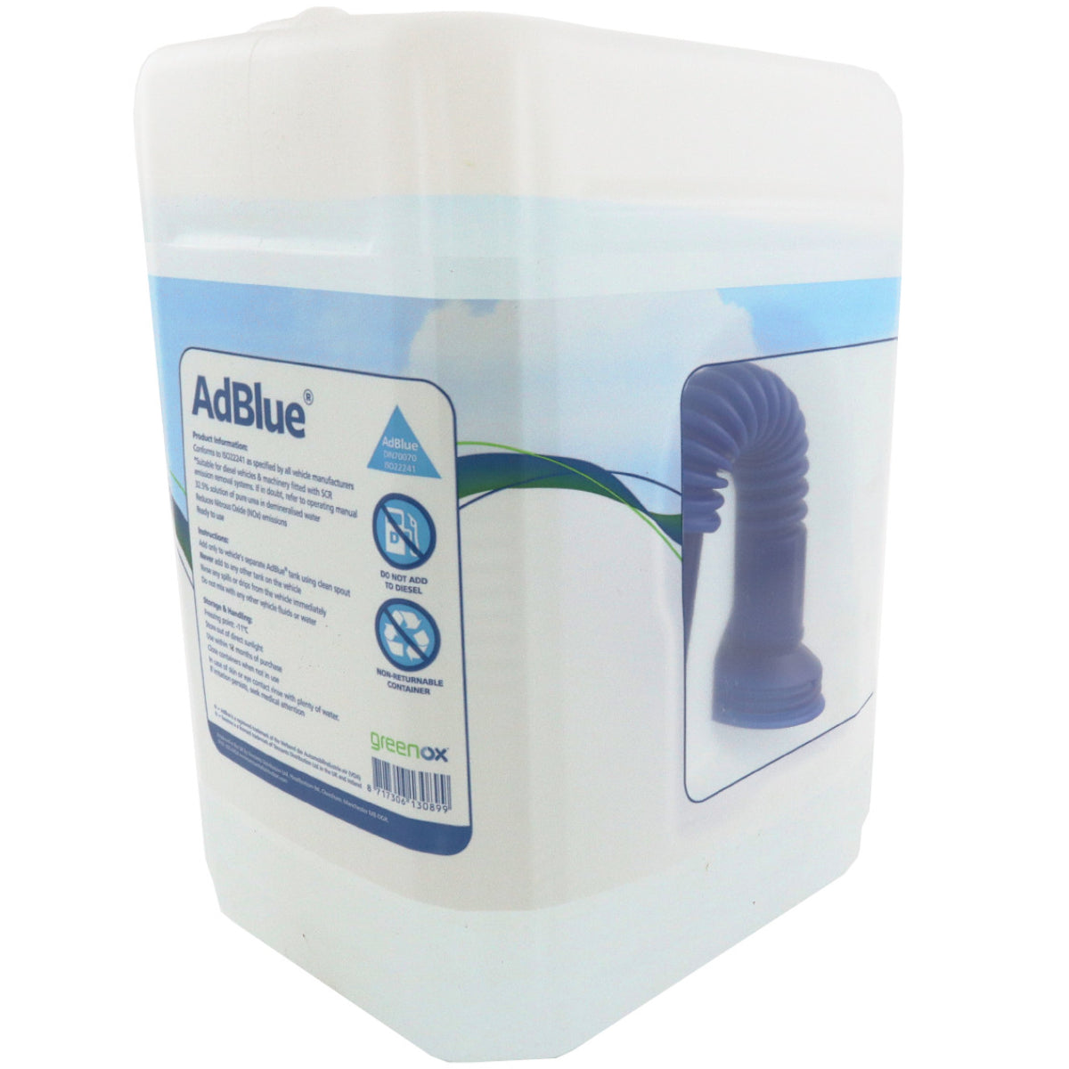 10L AdBlue for Cars Drum with Spout – Supplies Warehouse