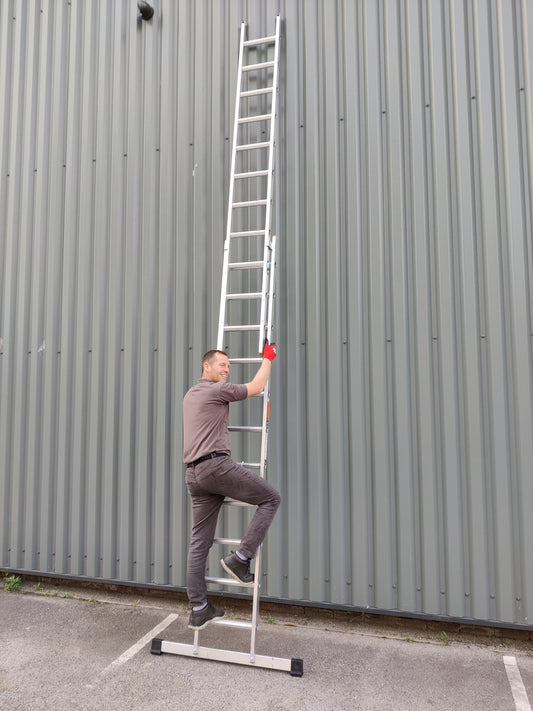 Aluminium Professional Extension Ladder - Double Section