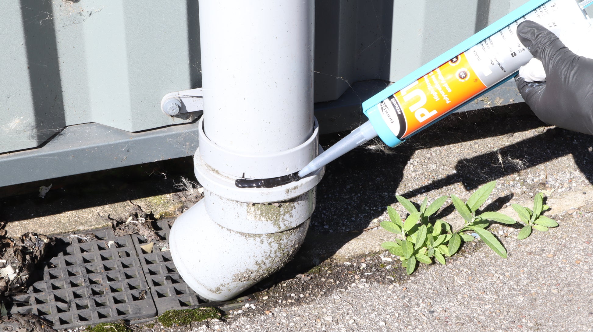 PU18 Black Polyurethane Sealant Adhesive 310ml