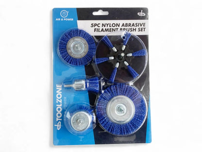 Nylon Abrasive Filament Brush Set - AB160