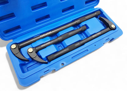 Adjustable Angle Pry Bar 3pc Set - 10" 12" & 15"