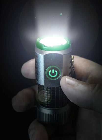LED Hand Torch – Rechargeable 1000 Lumen USB