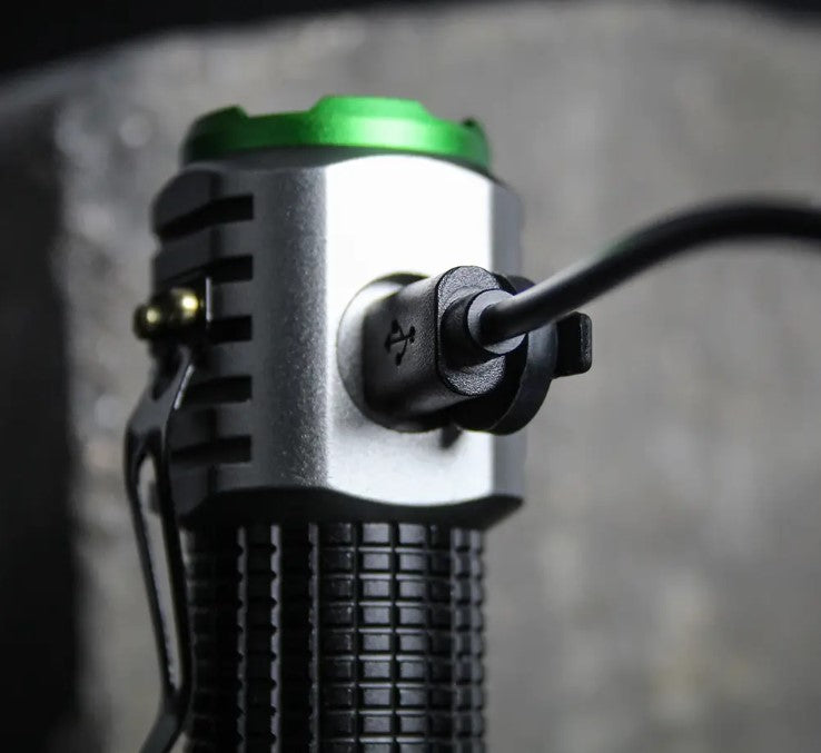 LED Hand Torch – Rechargeable 1000 Lumen USB