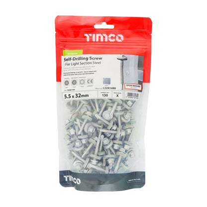 Self-Drilling Screws 5.5 x 32mm Bag of 130