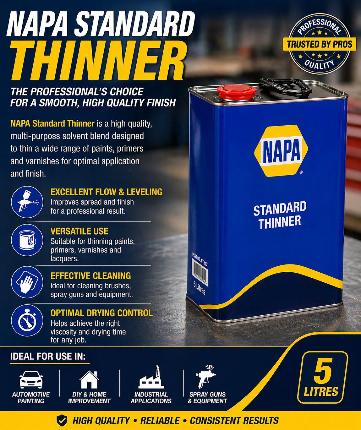 Napa Standard Thinners - 5L